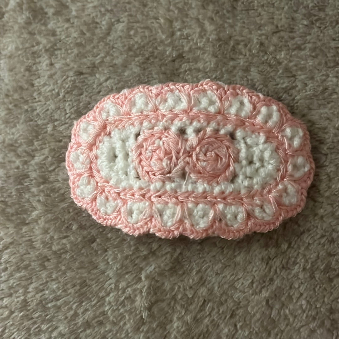 Crocheted Barretts