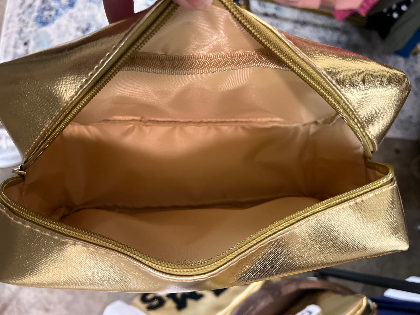 Gold Travel Bags
