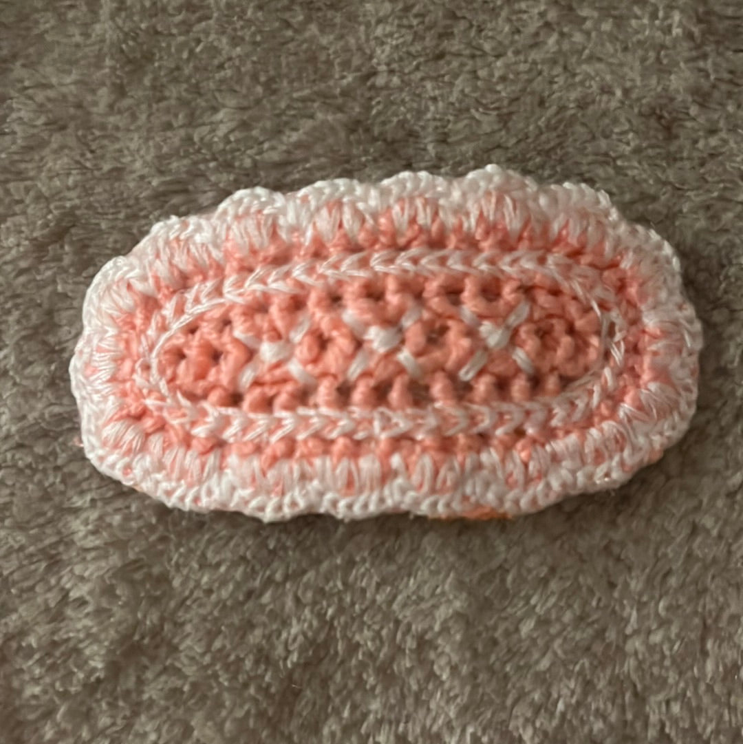 Crocheted Barretts