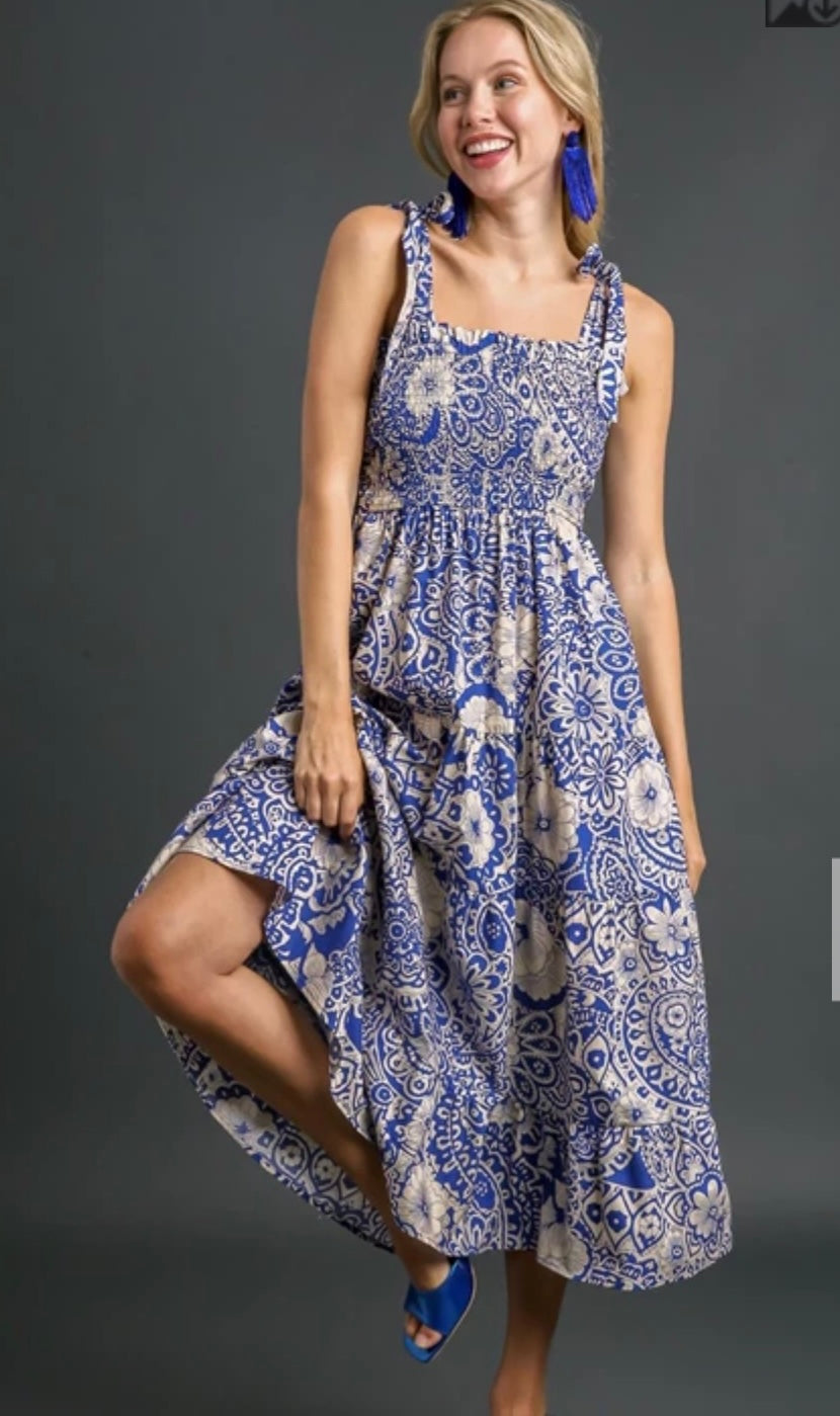Summer Blues Dress