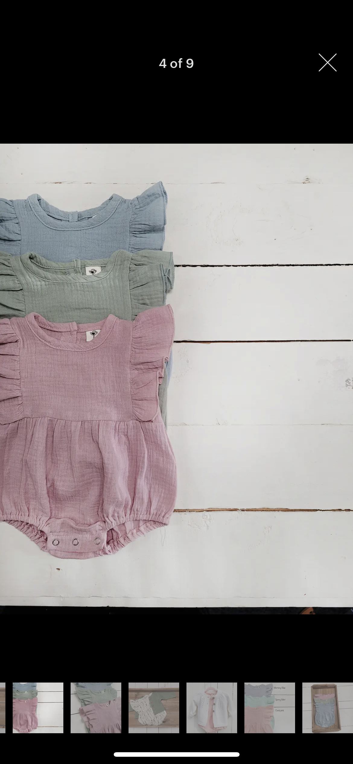 Muslin Baby Romper