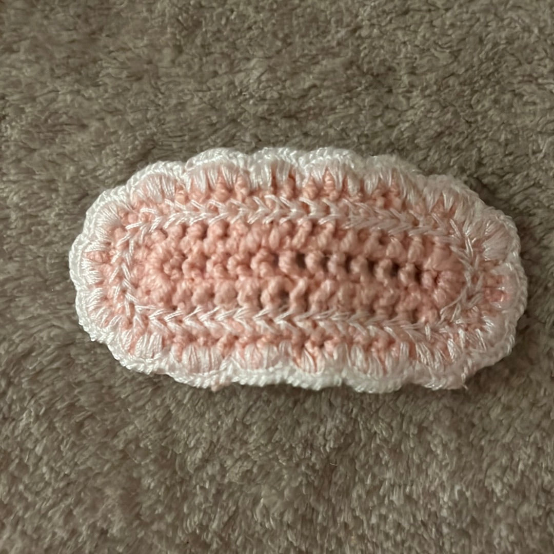 Crocheted Barretts