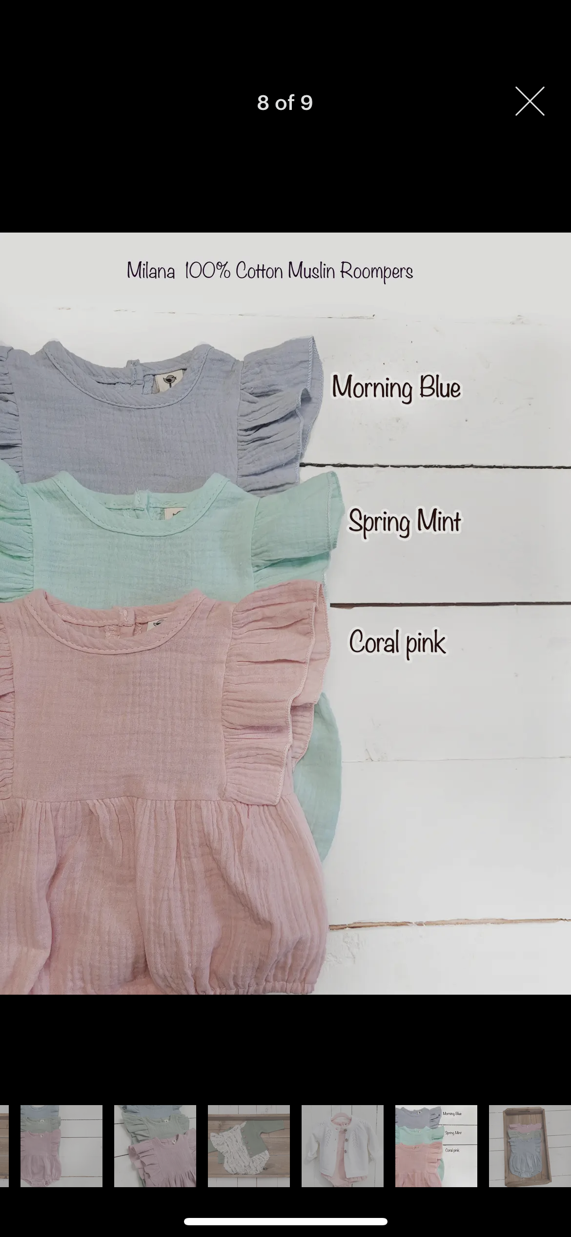 Muslin Baby Romper