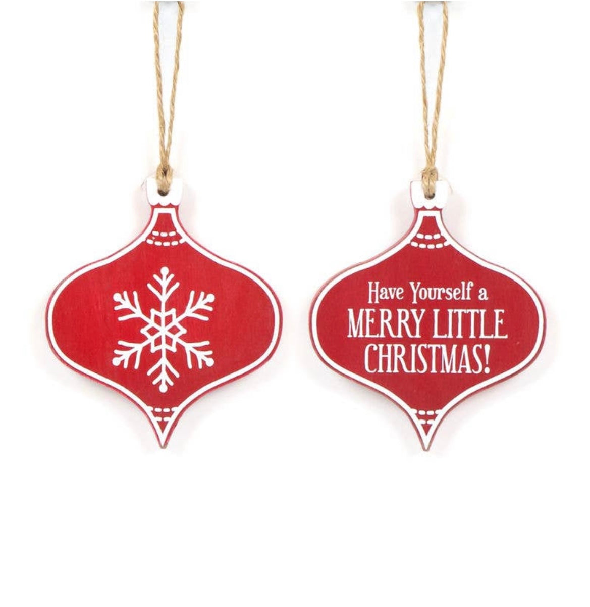 Wooden Christmas Ornaments