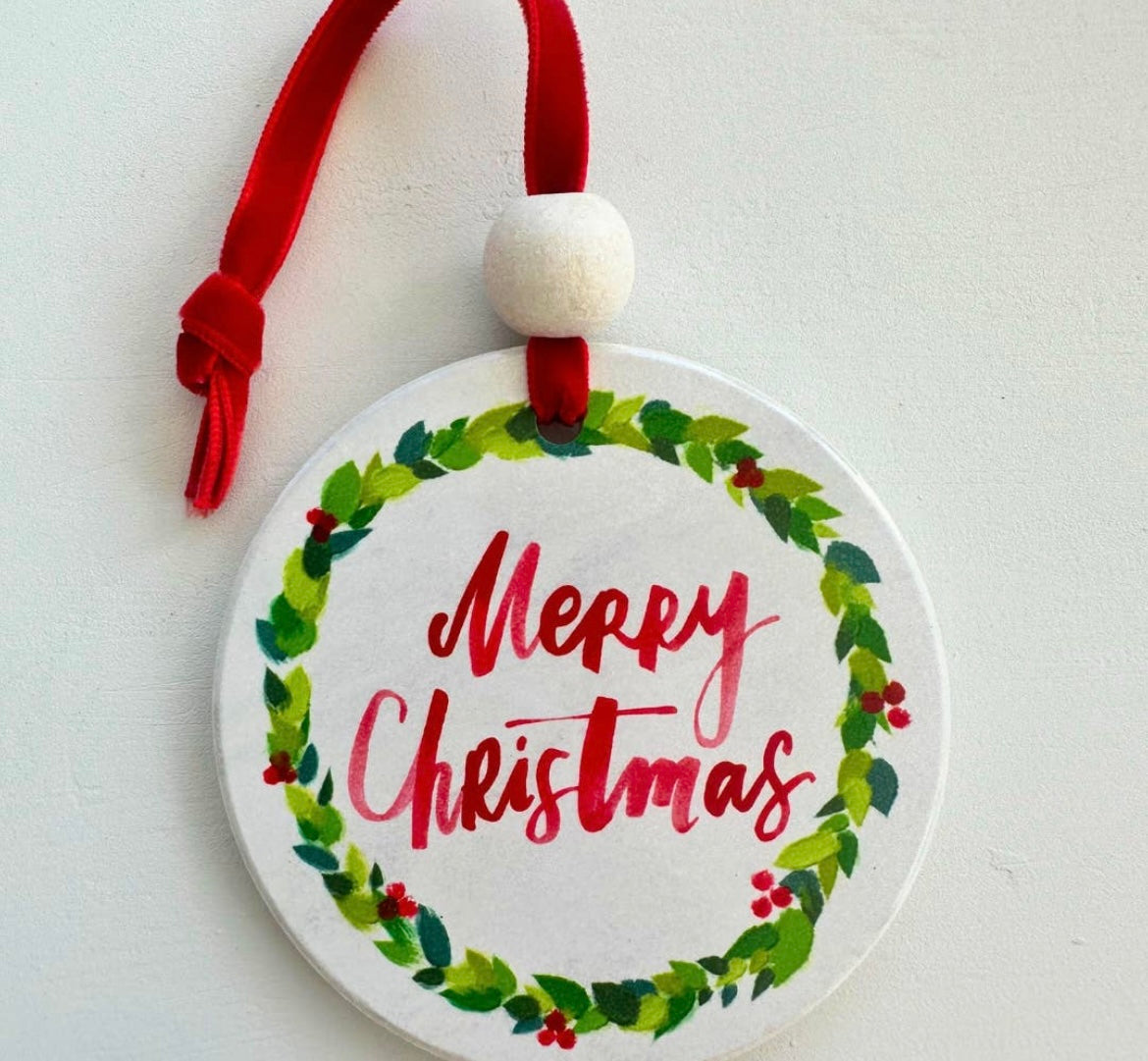 Ceramic Christmas Ornaments