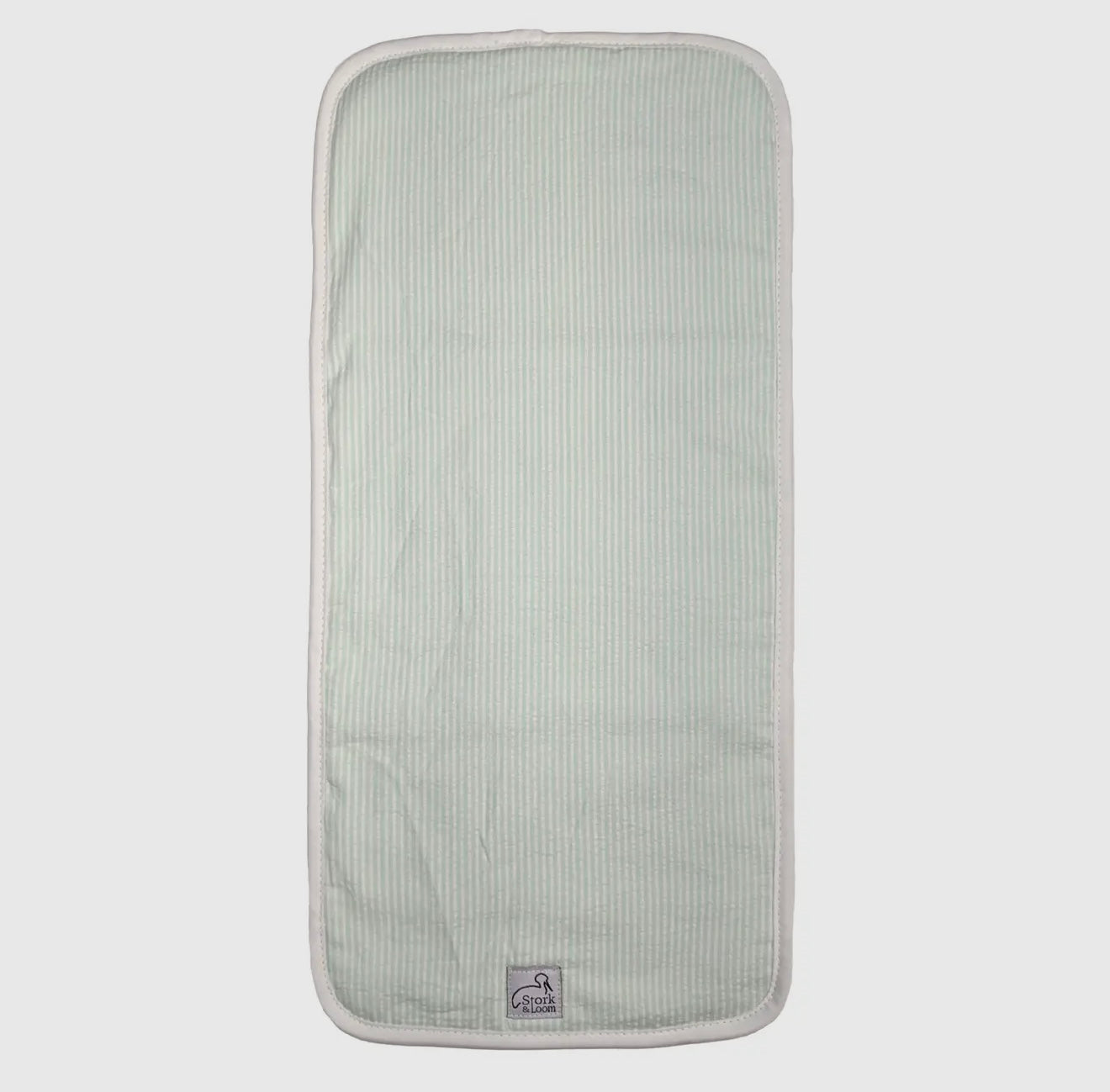 Embroidered Bib & Burp Cloth Set