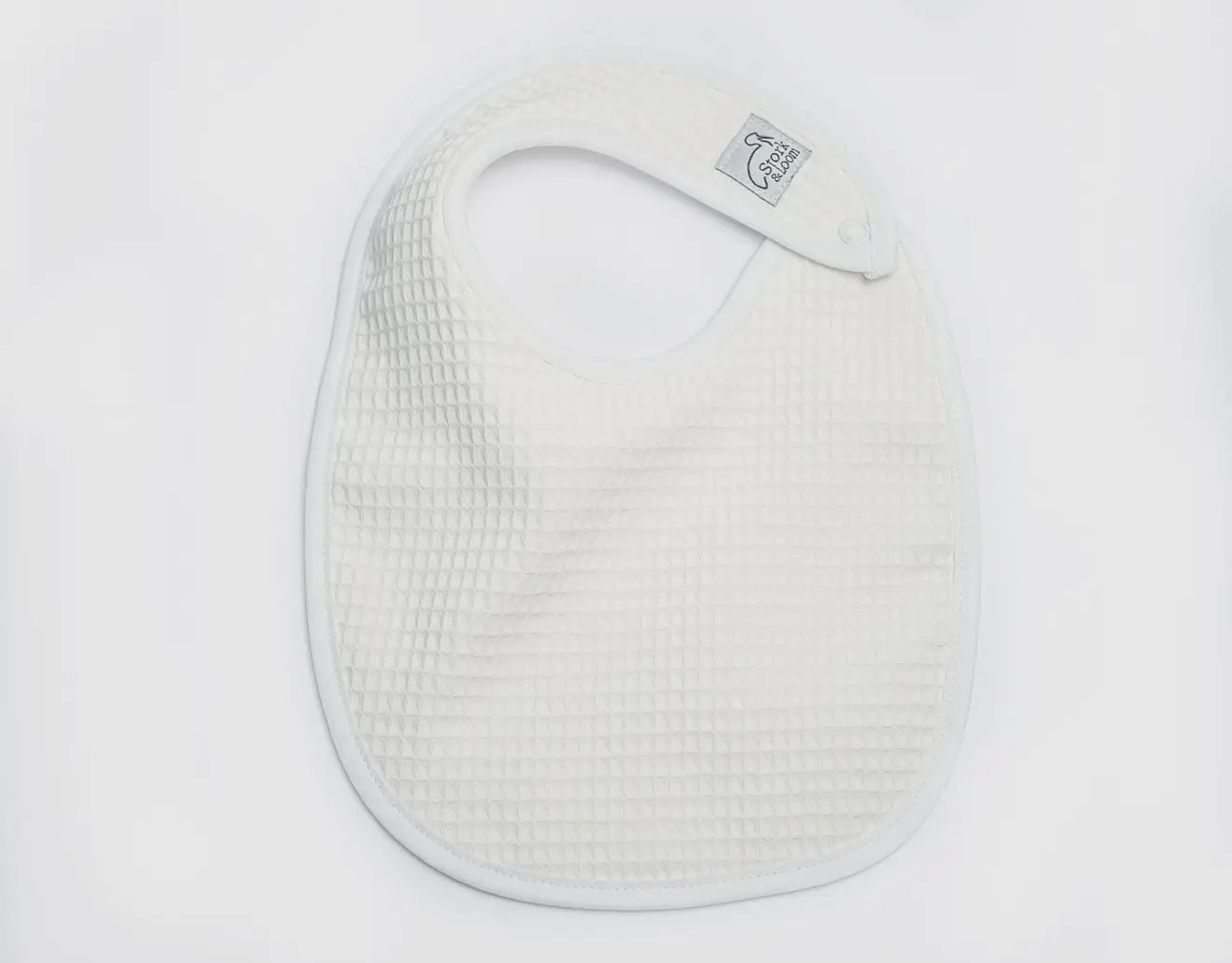 Embroidered Bib & Burp Cloth Set