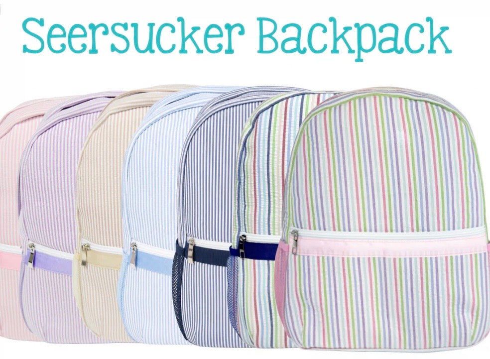 Love That Cotton SeerSucker Back Pack (Full Size)