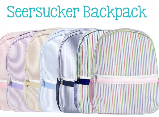 Love That Cotton SeerSucker Back Pack (Full Size)