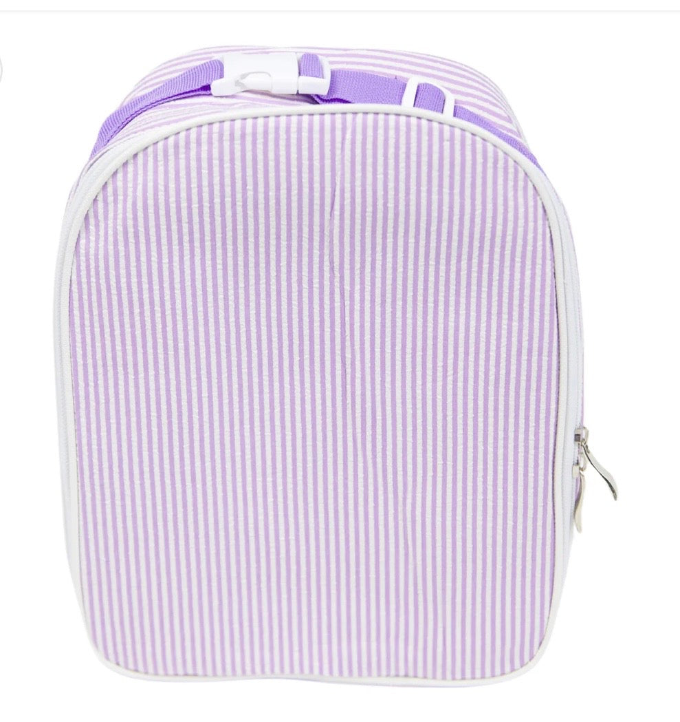 Love That Cotton Seersucker Lunch Box