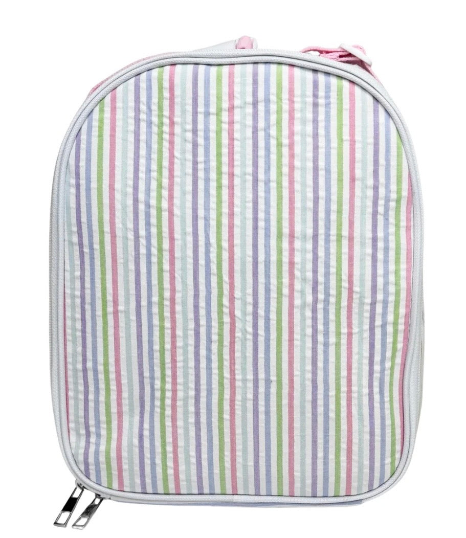 Love That Cotton Seersucker Lunch Box