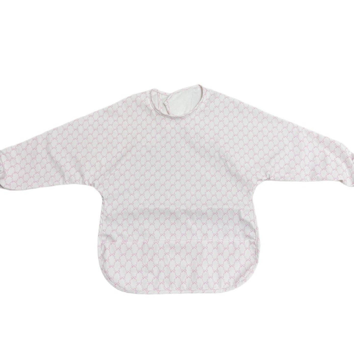 Signature Catch All Bib - Pink Bows - PREORDER ESD 10/20