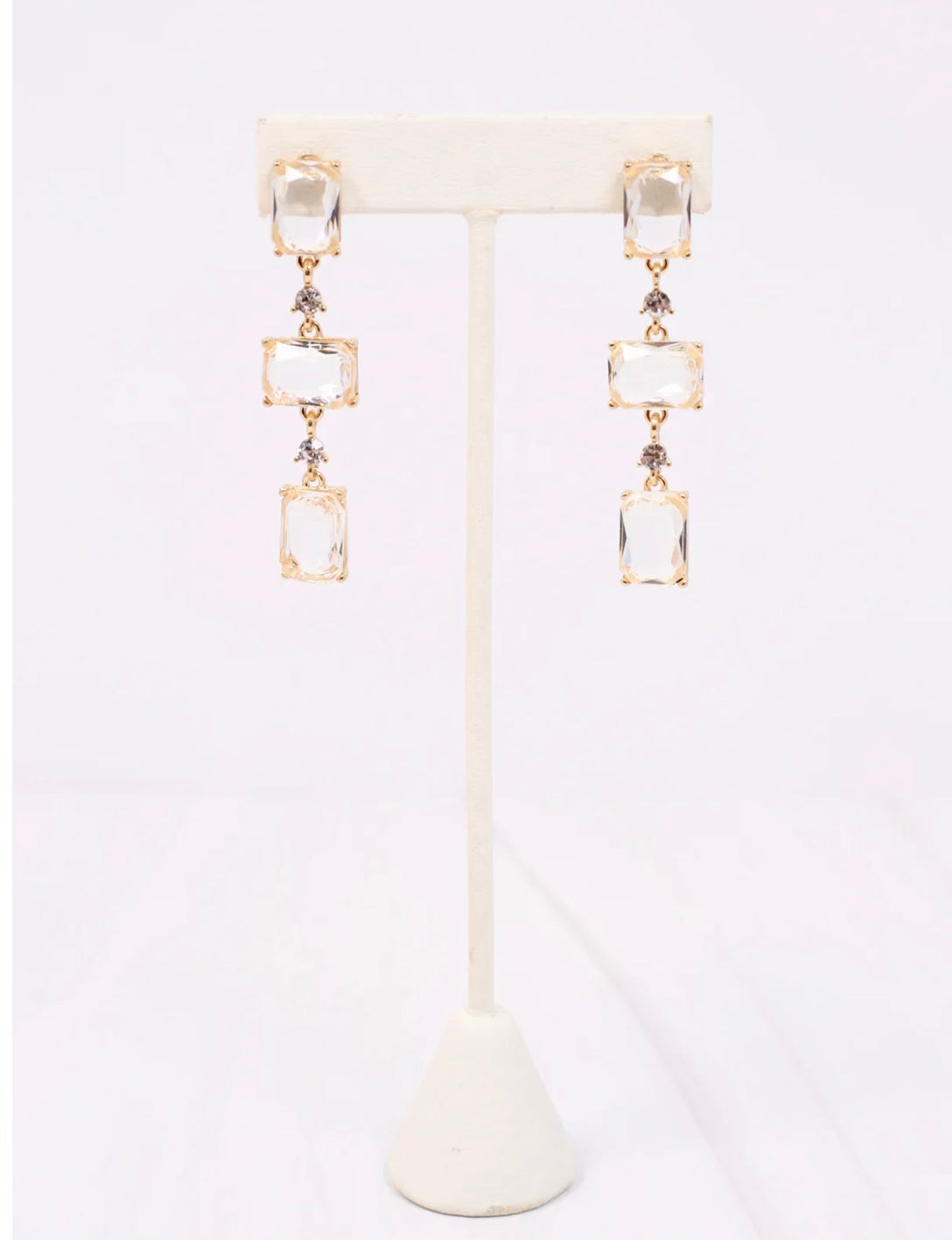 Minden Stone Drop Earrings